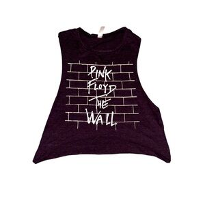 Pink Floyd Of the Wall Purple Tank Top Size Small